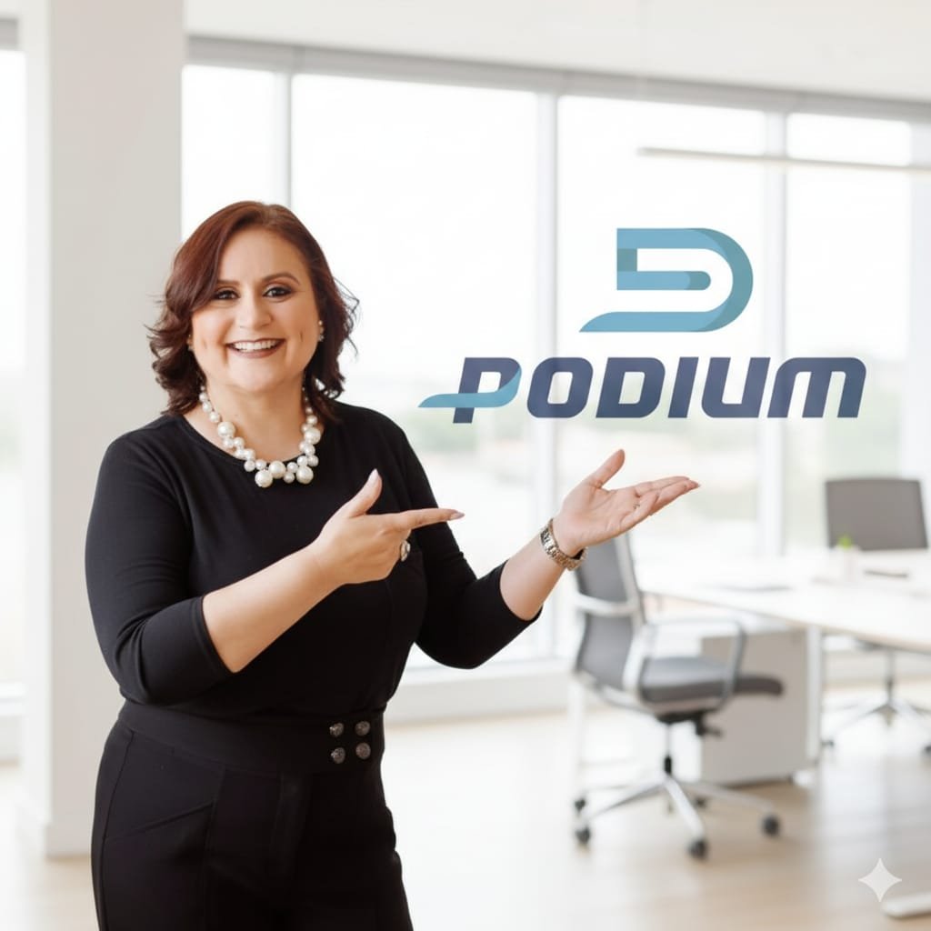 Cristiane Saldanha - CEO da Podium Desenvolvimento